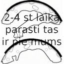 Комплект тормозных колодок FERODO FSB310