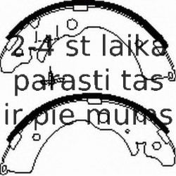 Bremžu loku komplekts FERODO FSB318