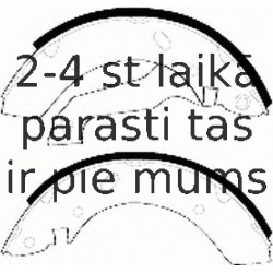 Bremžu loku komplekts FERODO FSB319