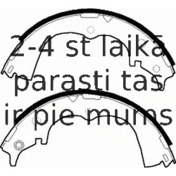 Комплект тормозных колодок FERODO FSB324