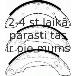 Комплект тормозных колодок FERODO FSB330