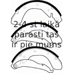 Комплект тормозных колодок FERODO FSB335