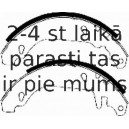 Комплект тормозных колодок FERODO FSB337