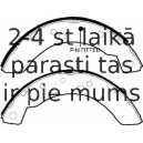 Bremžu loku komplekts FERODO FSB394