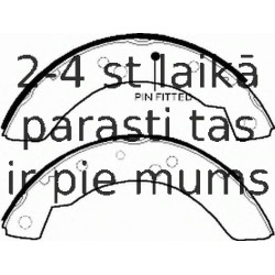 Bremžu loku komplekts FERODO FSB394