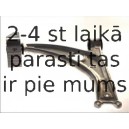 Neatkarīgās balstiekārtas svira, Riteņa piekare FORTUNE LINE FZ6990