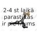 Neatkarīgās balstiekārtas svira, Riteņa piekare FORTUNE LINE FZ6577