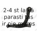 Neatkarīgās balstiekārtas svira, Riteņa piekare FORTUNE LINE FZ6479