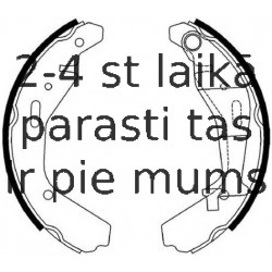 Bremžu loku komplekts FERODO FSB4007