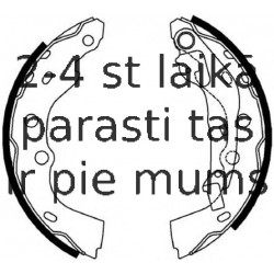 Bremžu loku komplekts FERODO FSB4009