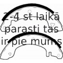 Bremžu loku komplekts FERODO FSB401