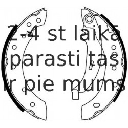 Комплект тормозных колодок FERODO FSB4012