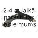 Neatkarīgās balstiekārtas svira, Riteņa piekare FORTUNE LINE FZ6139