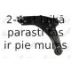 Neatkarīgās balstiekārtas svira, Riteņa piekare FORTUNE LINE FZ6075