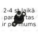Balst-/Virzošais šarnīrs FORTUNE LINE FZ3148