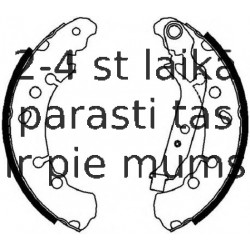 Комплект тормозных колодок FERODO FSB4037