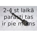 Aksiālais šarnīrs, Stūres šķērsstiepnis FORTUNE LINE FZ2692