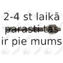 Aksiālais šarnīrs, Stūres šķērsstiepnis FORTUNE LINE FZ2618