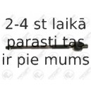 Aksiālais šarnīrs, Stūres šķērsstiepnis FORTUNE LINE FZ2280