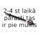 Aksiālais šarnīrs, Stūres šķērsstiepnis FORTUNE LINE FZ2222