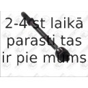 Aksiālais šarnīrs, Stūres šķērsstiepnis FORTUNE LINE FZ2198