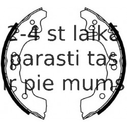 Комплект тормозных колодок FERODO FSB4040