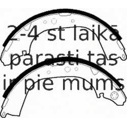 Комплект тормозных колодок FERODO FSB411