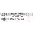 Bremžu šļūtene TRW PHD946