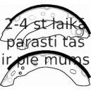 Комплект тормозных колодок FERODO FSB417