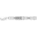 Bremžu šļūtene TRW PHD472