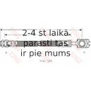 Bremžu šļūtene TRW PHD349
