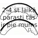 Комплект тормозных колодок FERODO FSB422