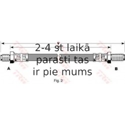 Bremžu šļūtene TRW PHC205