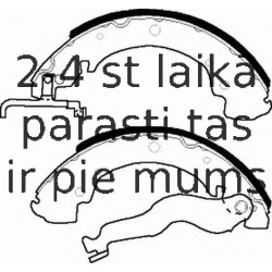 Комплект тормозных колодок FERODO FSB428