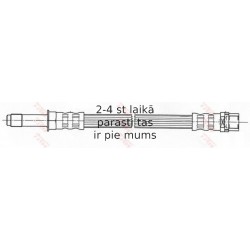 Bremžu šļūtene TRW PHB478