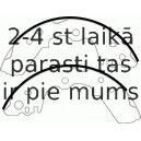 Комплект тормозных колодок FERODO FSB471