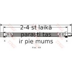 Bremžu šļūtene TRW PHB372