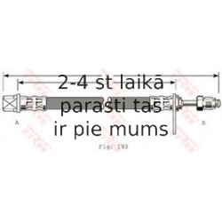 Bremžu šļūtene TRW PHB368