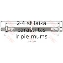 Bremžu šļūtene TRW PHB320