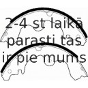 Комплект тормозных колодок FERODO FSB497