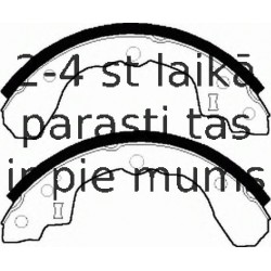 Комплект тормозных колодок FERODO FSB516