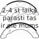 Комплект тормозных колодок FERODO FSB519