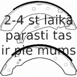 Комплект тормозных колодок FERODO FSB519