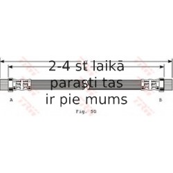 Bremžu šļūtene TRW PHA358