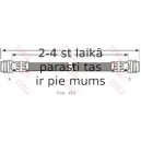 Bremžu šļūtene TRW PHA341