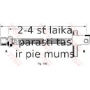 Bremžu šļūtene TRW PHA309