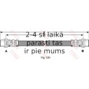 Bremžu šļūtene TRW PHA295