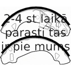 Комплект тормозных колодок FERODO FSB527