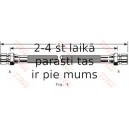 Bremžu šļūtene TRW PHA229