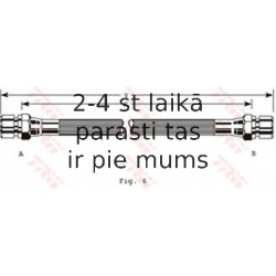 Bremžu šļūtene TRW PHA229